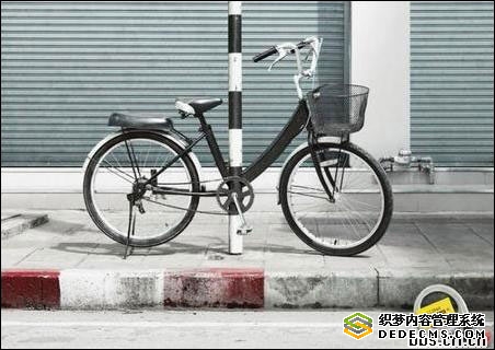 经典设计：自行车锁的创意广告(组图)