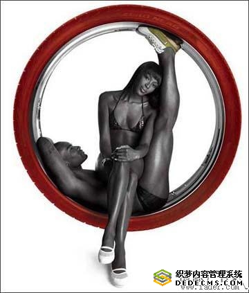 性感品牌裸体平面广告设计欣赏